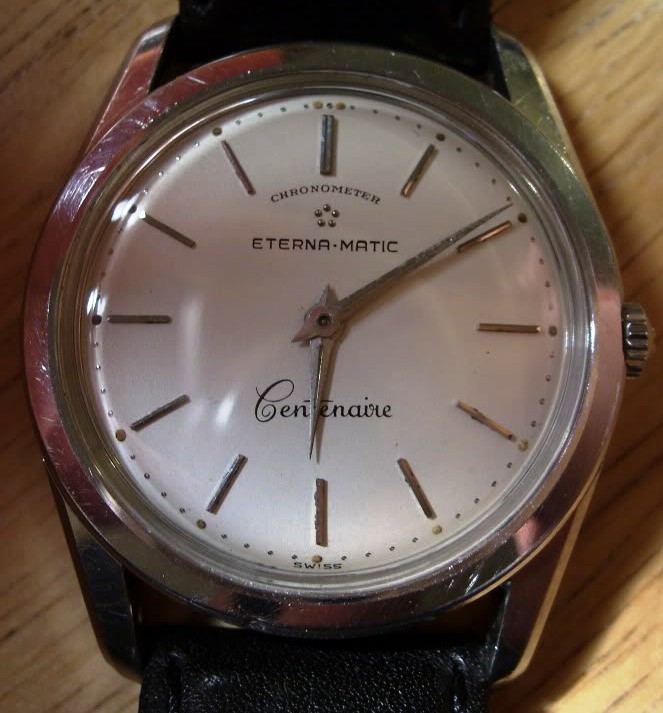 Vintage Eterna-matic Cetenaire Chronometer
